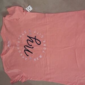 Aeropostale Orange Peach T-Shirt